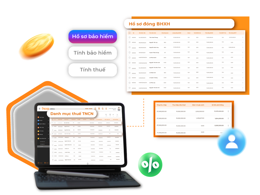 Hồ sơ bảo hiểm và thuế