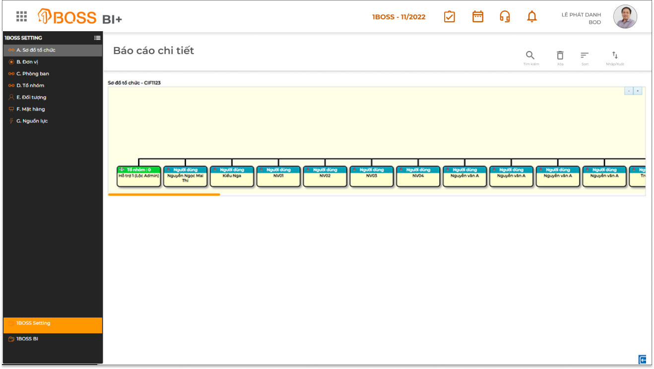 Thiết lập thông tin chung