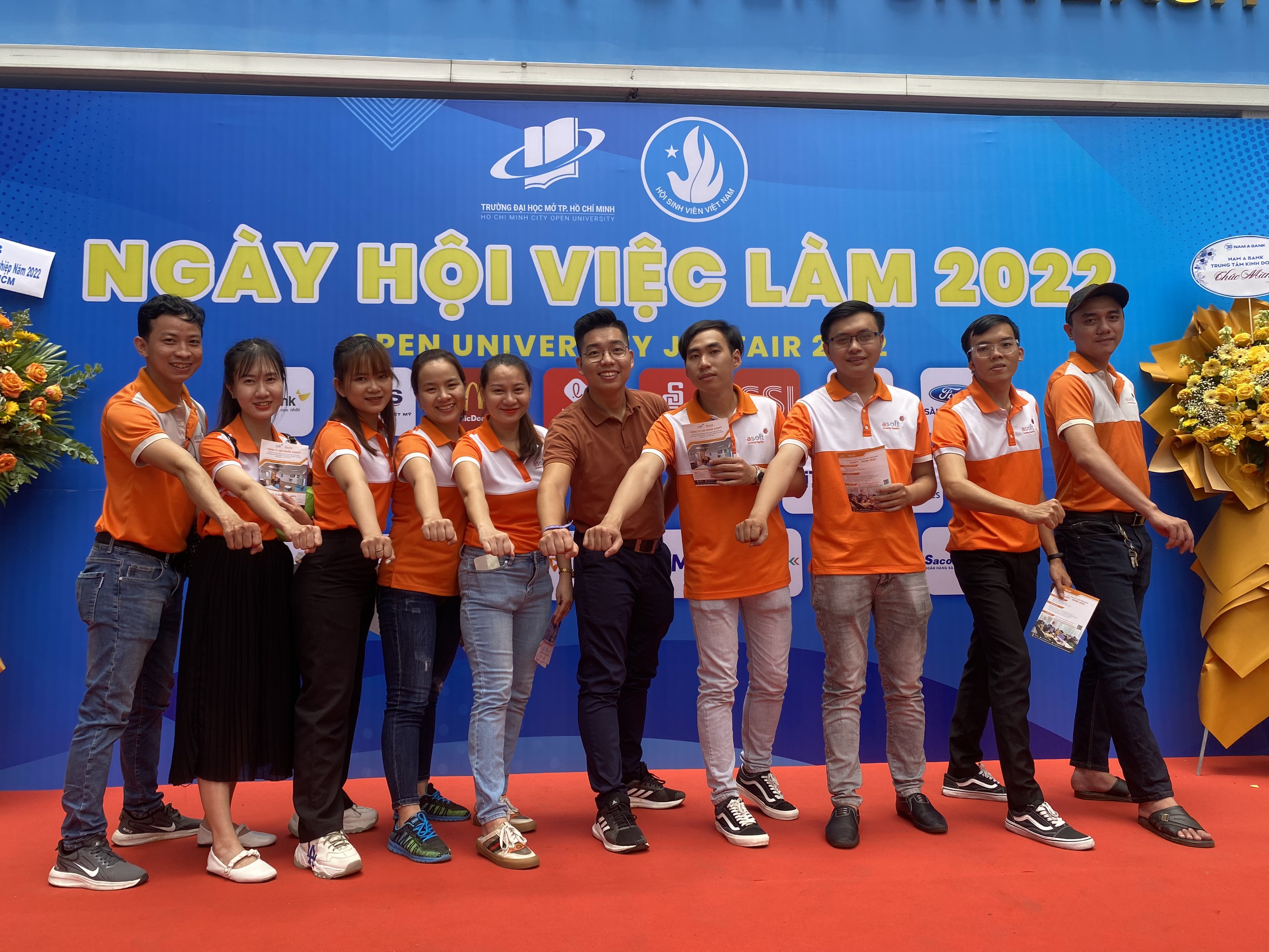 1BOSS đồng hành cùng trường Đại học Mở: Ngày hội việc làm 2022