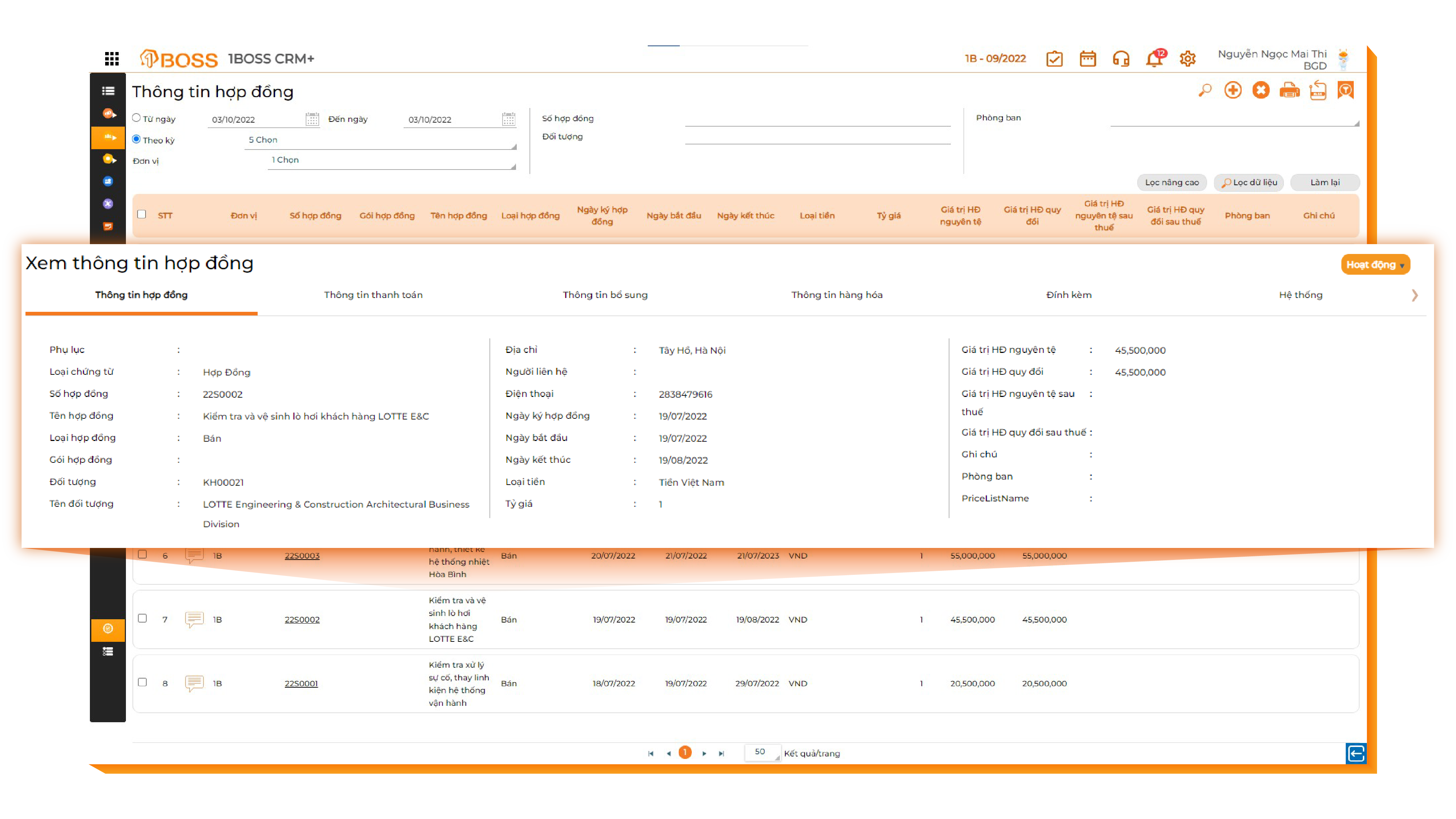 Quản lý khách hàng, liên hệ