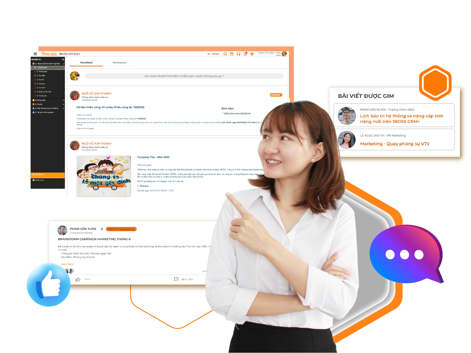 Interaction and internal communication