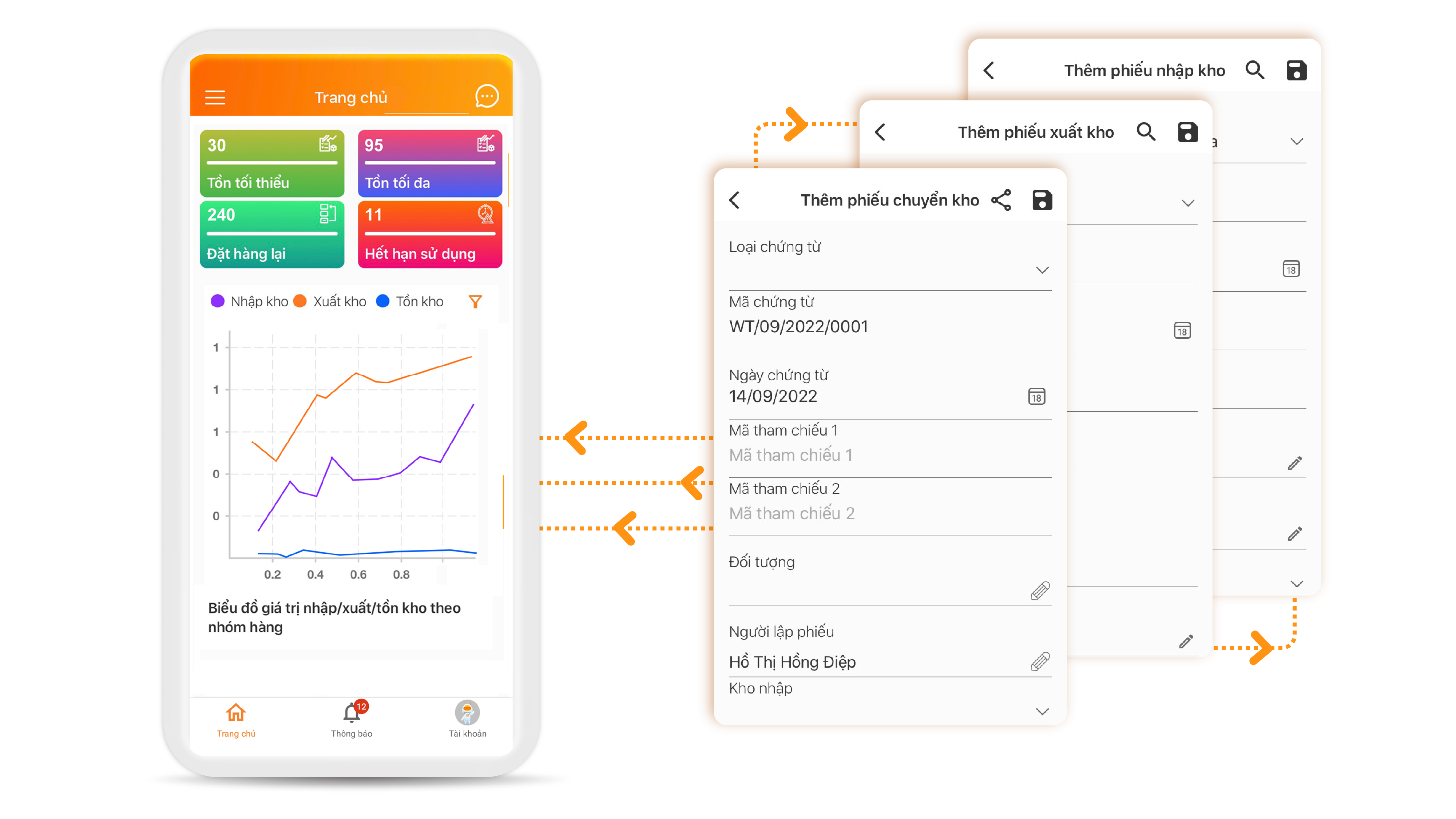 Siêu ứng dụng quản lý kho