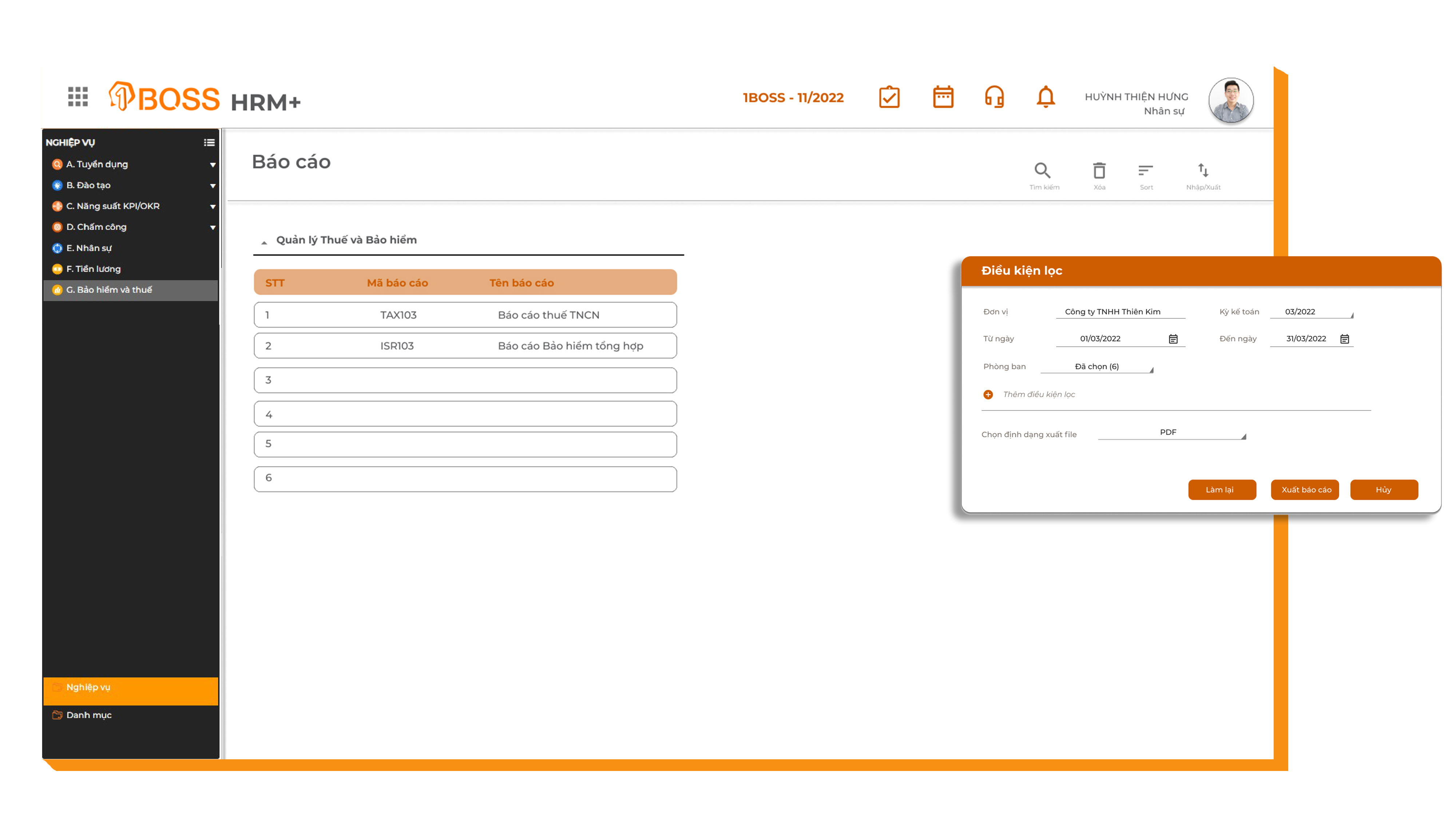 Tính bảo hiểm và thuế TNCN