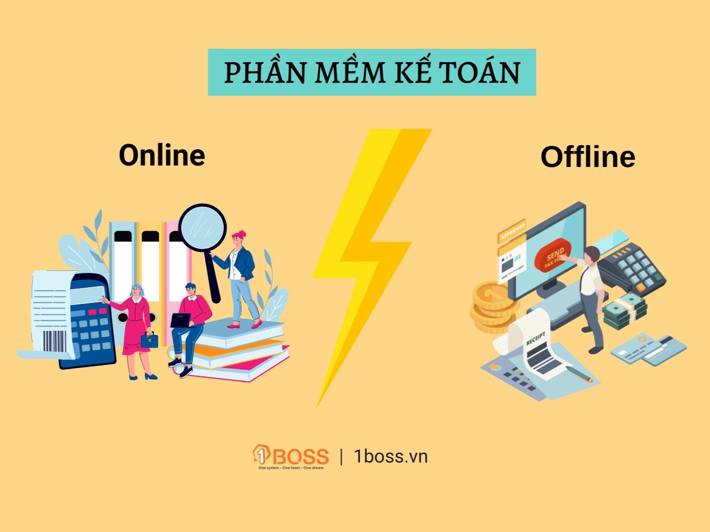 Doanh nghiệp SME nên sử dụng phần mềm kế toán online hay offline