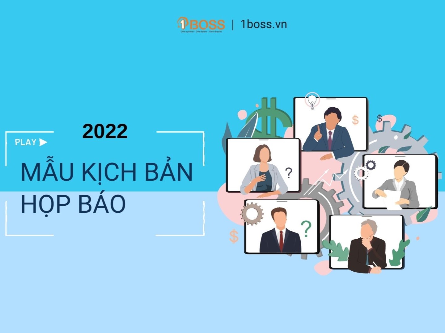 Mẫu kịch bản họp báo thông dụng nhất 2023