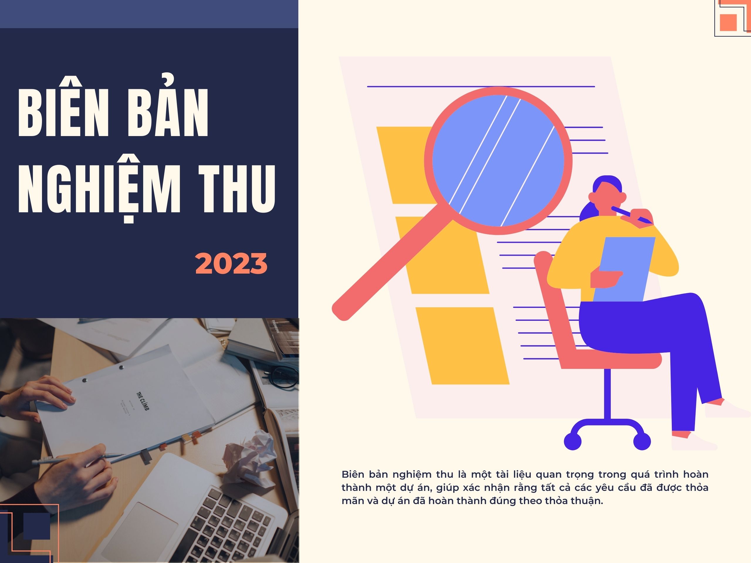 Mẫu biên bản nghiệm thu được cập nhật mới nhất 2023