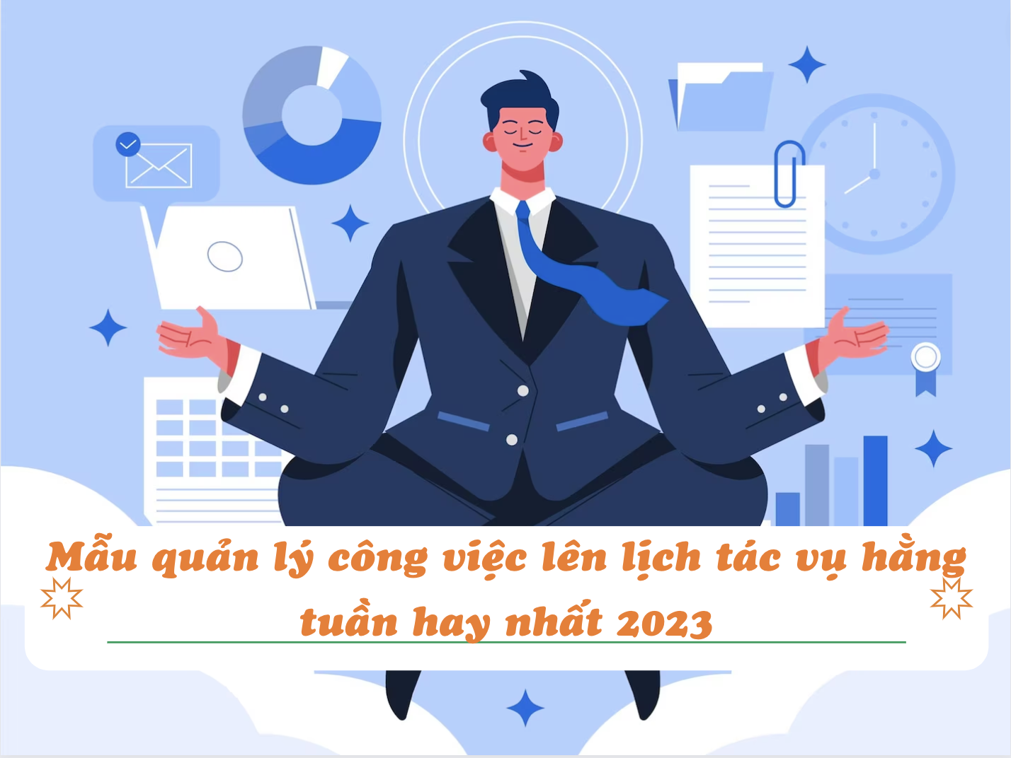 Mẫu quản lý công việc lên lịch tác vụ hằng tuần hay nhất 2023