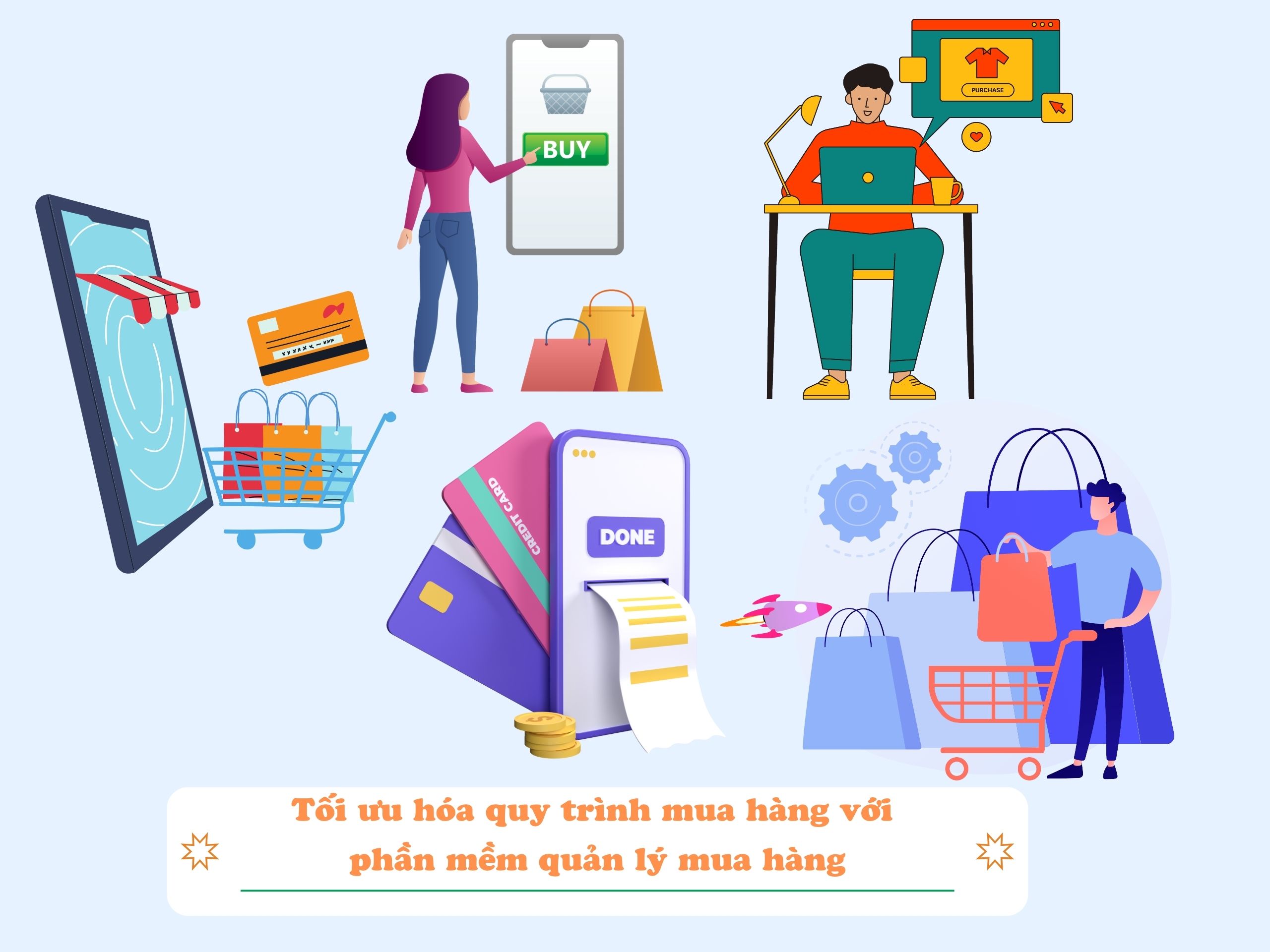 Tối ưu hóa quy trình mua hàng hoá với phần mềm quản lý mua hàng