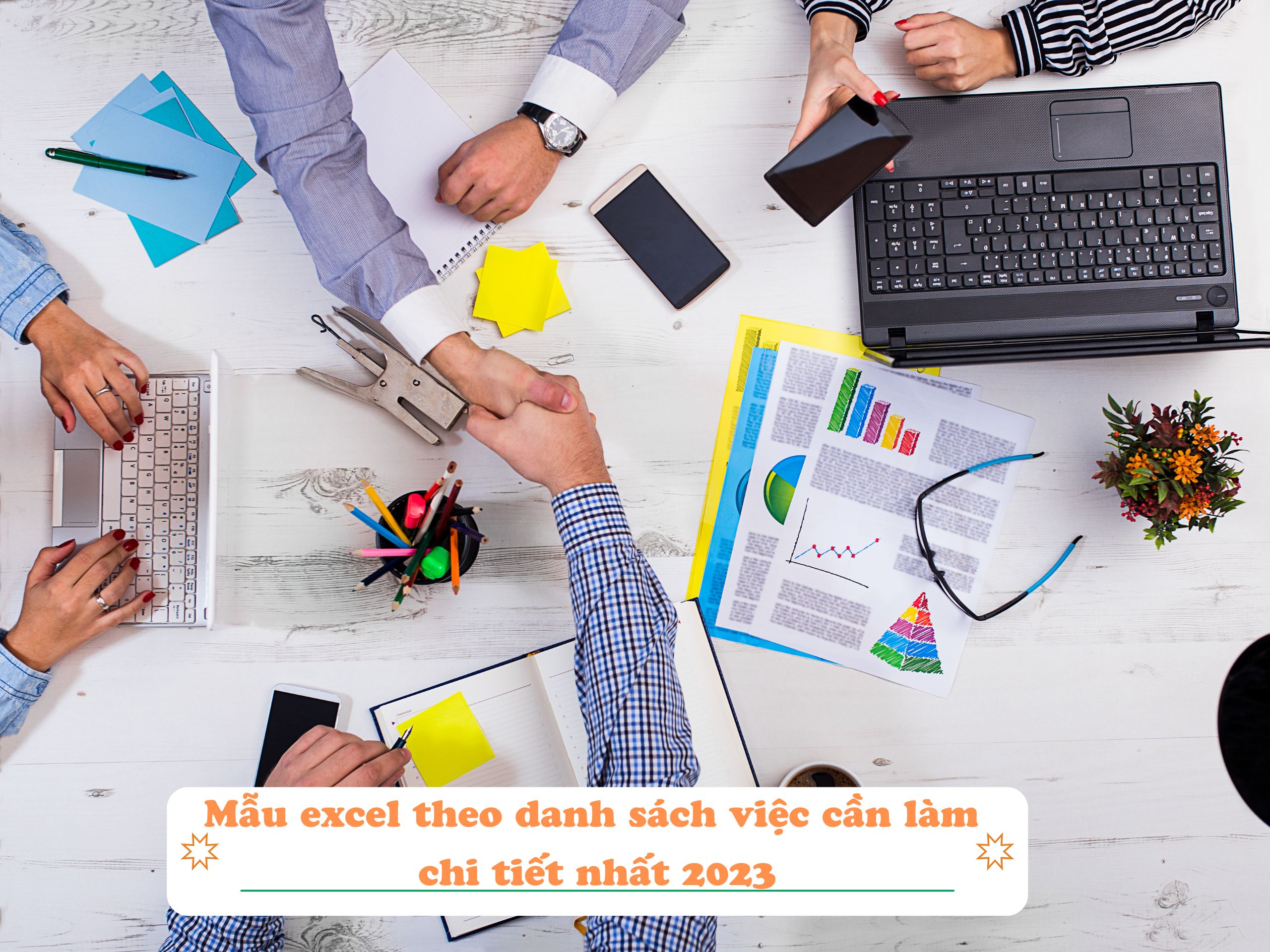 Mẫu excel mô tả danh sách công việc chi tiết nhất 2023