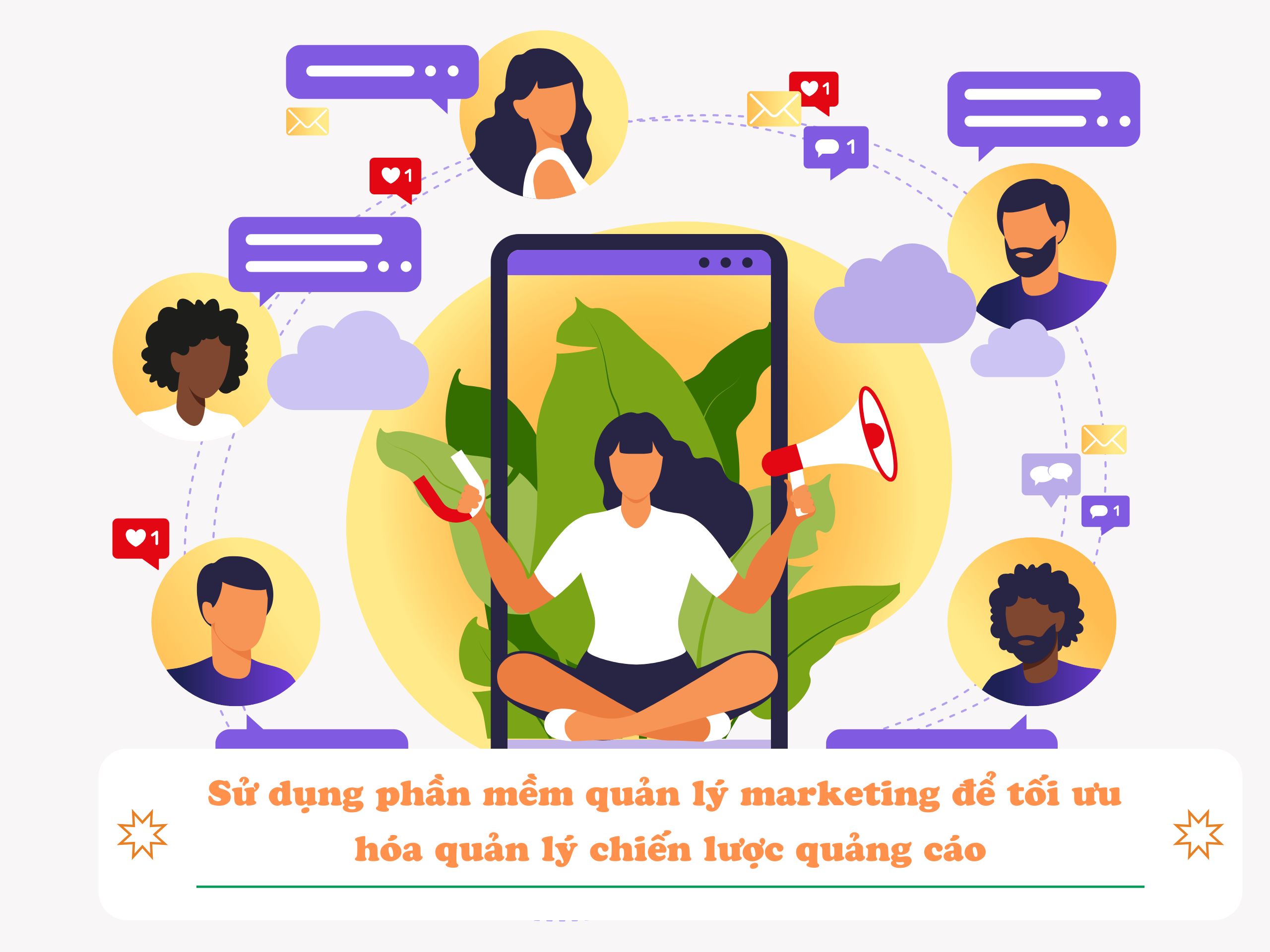 Sử dụng phần mềm quản lý marketing để tối ưu hóa quản lý chiến lược quảng cáo