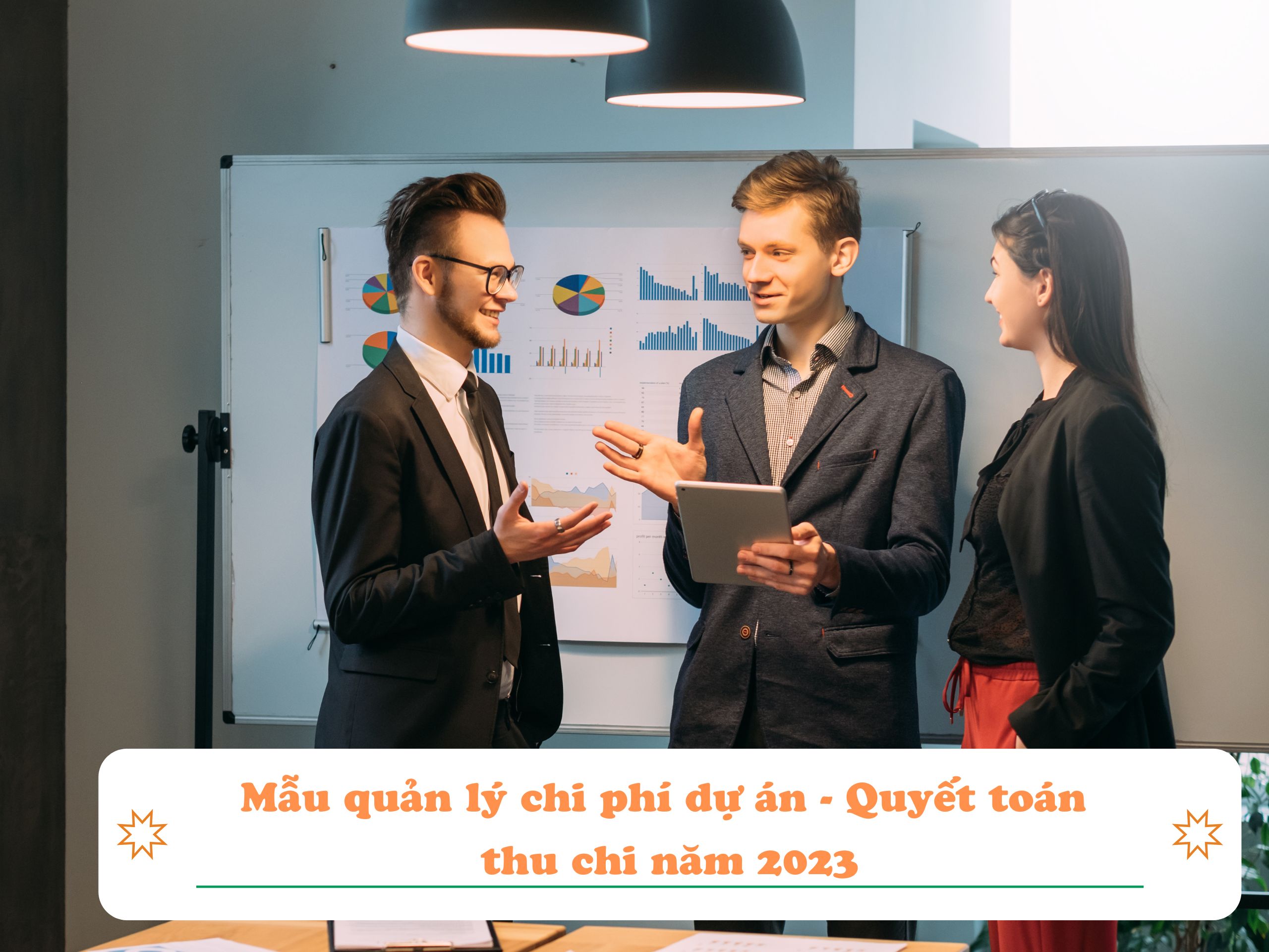 Mẫu quản lý chi phí dự án - Quyết toán thu chi năm 2023
