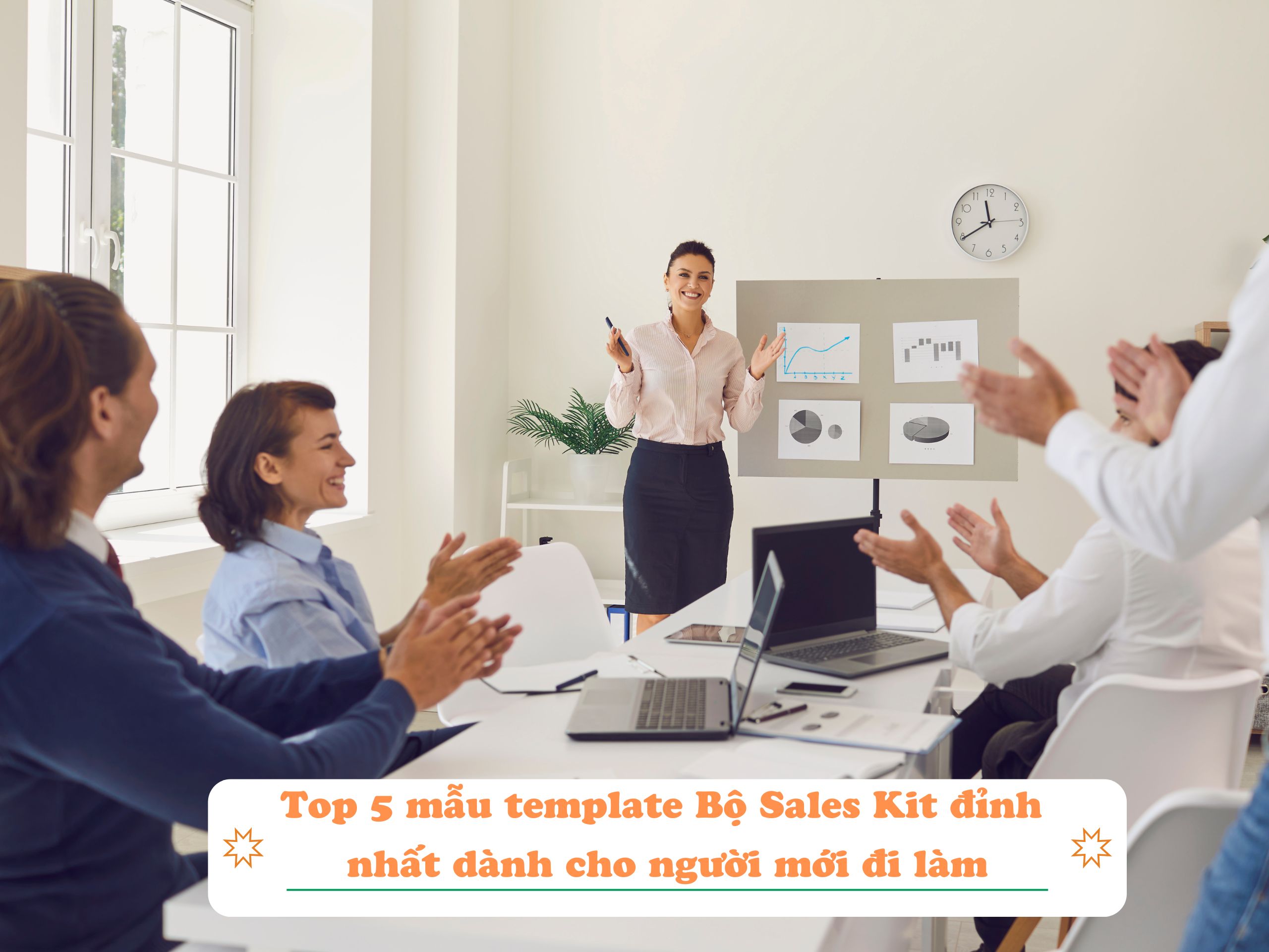 Top 5 mẫu template Bộ Sales Kit đỉnh nhất dành cho người mới đi làm 2023