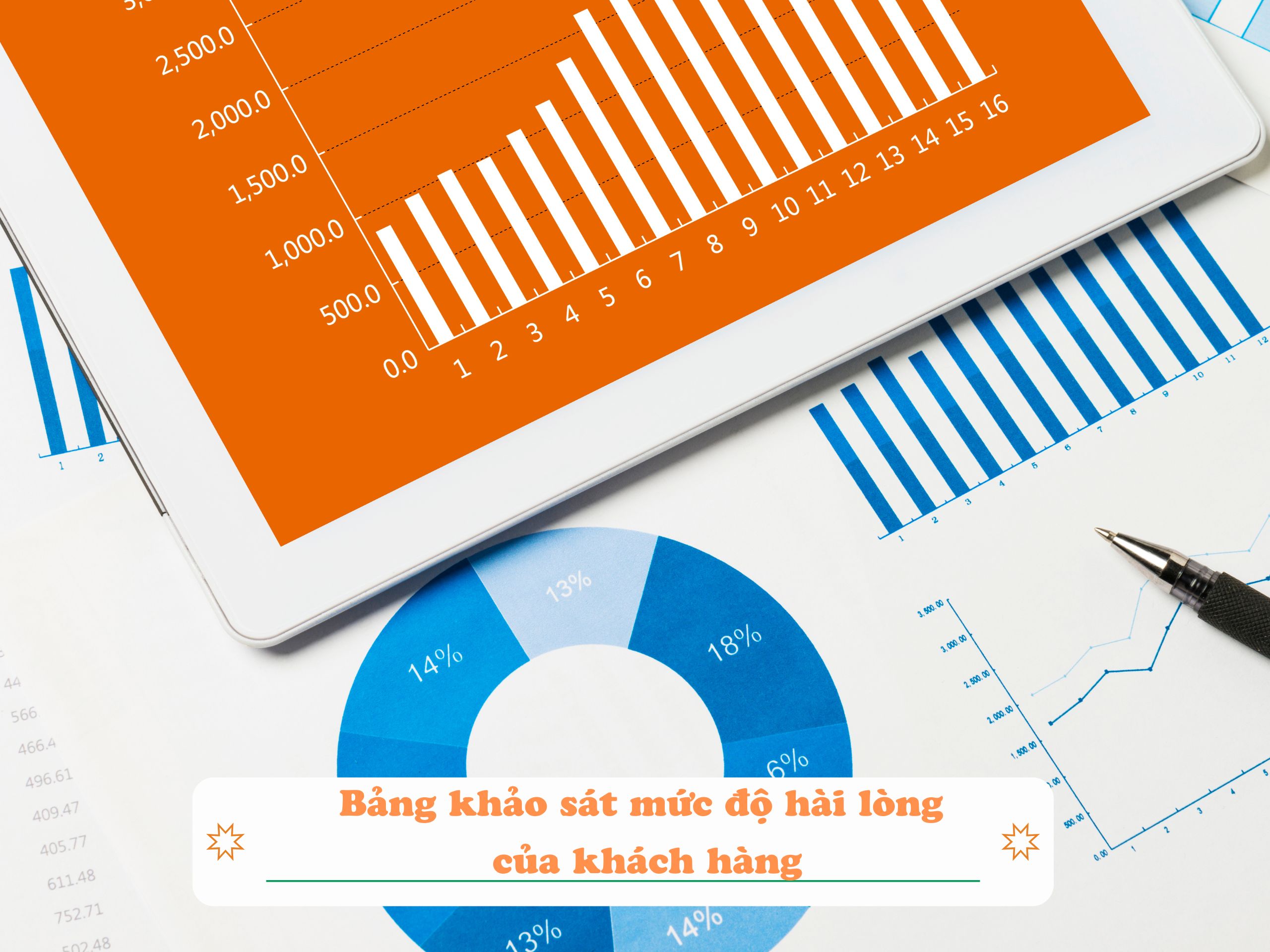 Bảng khảo sát mức độ hài lòng của khách hàng