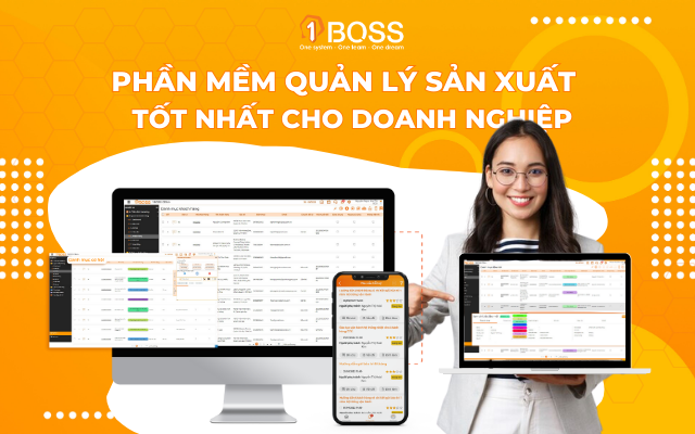 Phần mềm quản lý sản xuất tốt nhất cho doanh nghiệp