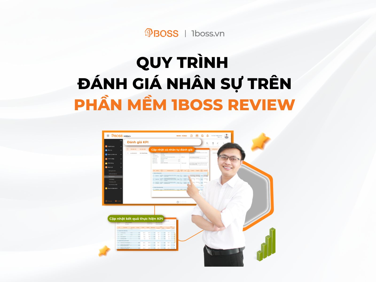 Quy trình đánh giá nhân sự trên phần mềm 1BOSS Review