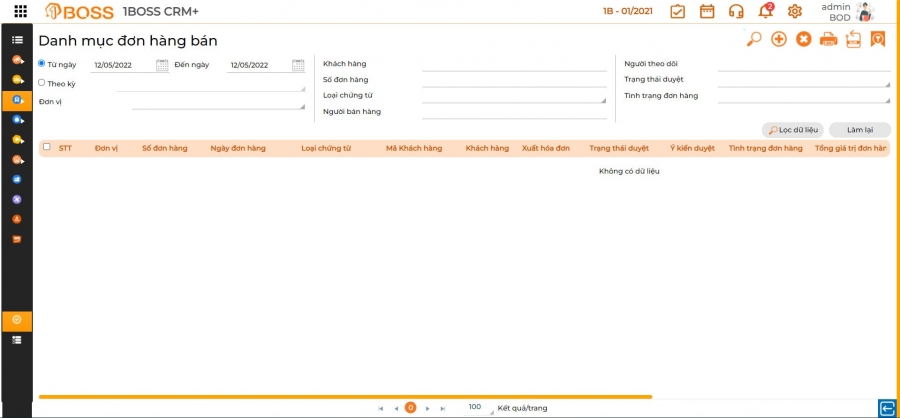 Quản lý đơn hàng hiệu quả tiết kiệm chi phí với 1BOSS Order