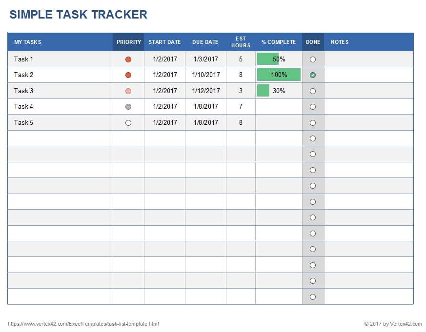 Tổng hợp 10+ mẫu checklist công việc trên Excel mới nhất 2022