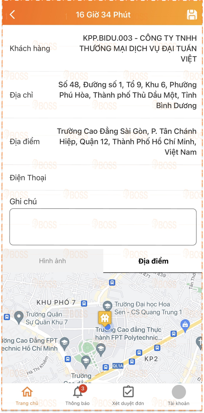 Viếng thăm khách hàng
