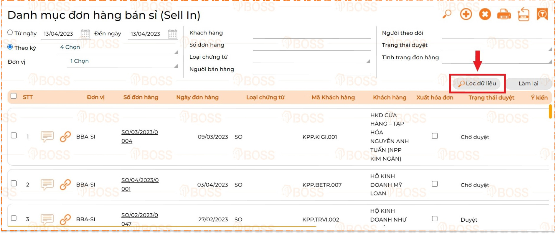 Đơn hàng bán sỉ (sell-in)