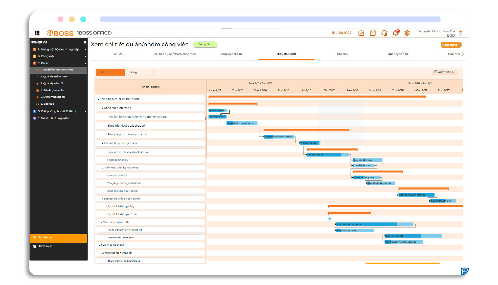 Phần mềm quản lý dự án có tích hợp Gantt Chart – xu hướng thời đại 4.0